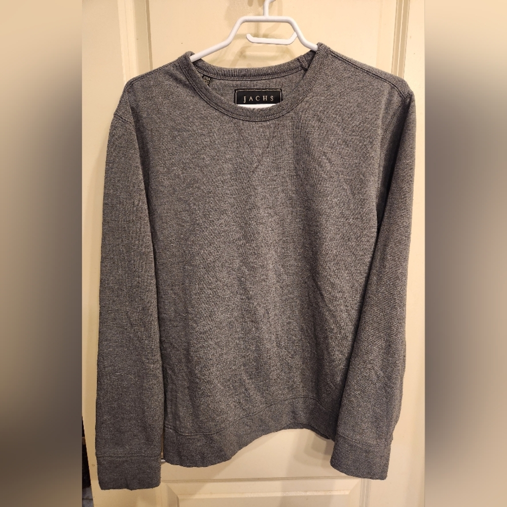 Jachs Men's Charcoal Crewneck Sweater